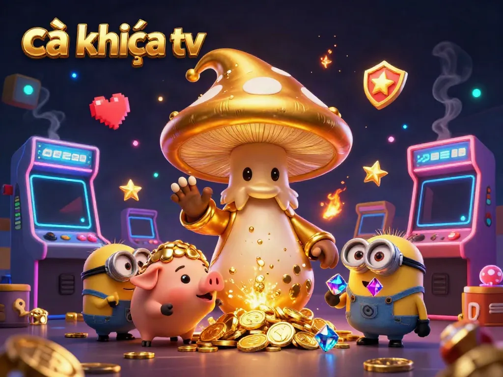 Jump into gambling excitement with cà khịa tv’s vibrant casino atmosphere, featuring magical characters and golden treasure.