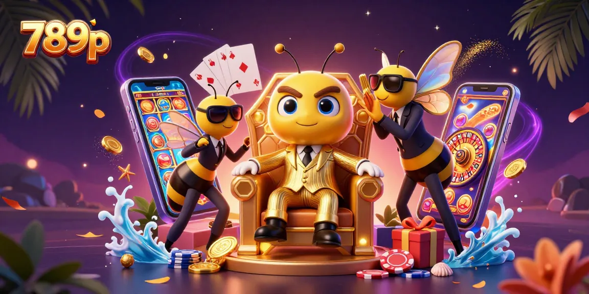 Engaging 789p casino scene with bumblebee mob boss and interactive game elements.