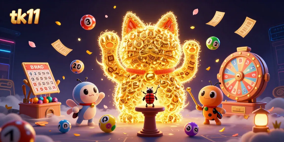 Enjoy thrilling tk11 gaming as a lucky cat symbol and vibrant games come to life!