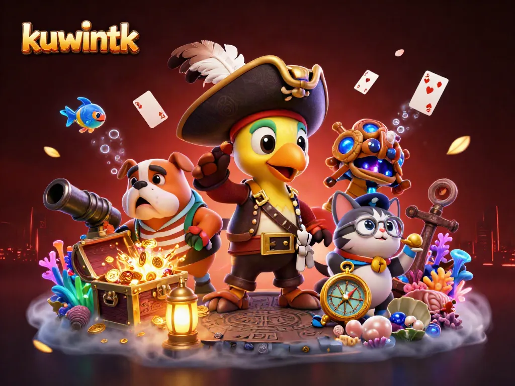 Engage in thrilling gameplay at kuwintk with a pirate captain and thrilling casino elements