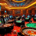 Players enjoying gaming excitement at kp88.bio casino tables with vibrant atmosphere.