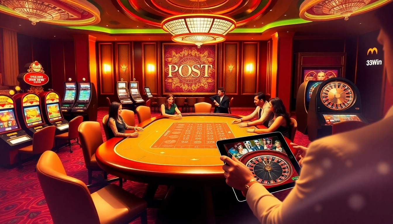 Experience the excitement of online gambling at https://33win.property/ with luxurious tables and high-stakes action.